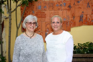 v.l.n.r.: Renate Krämer und Marina Krischeu