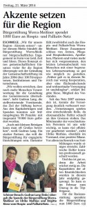 Zeitungsartikel - Werra-Rundschau